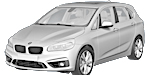 BMW F45 P01D1 Fault Code